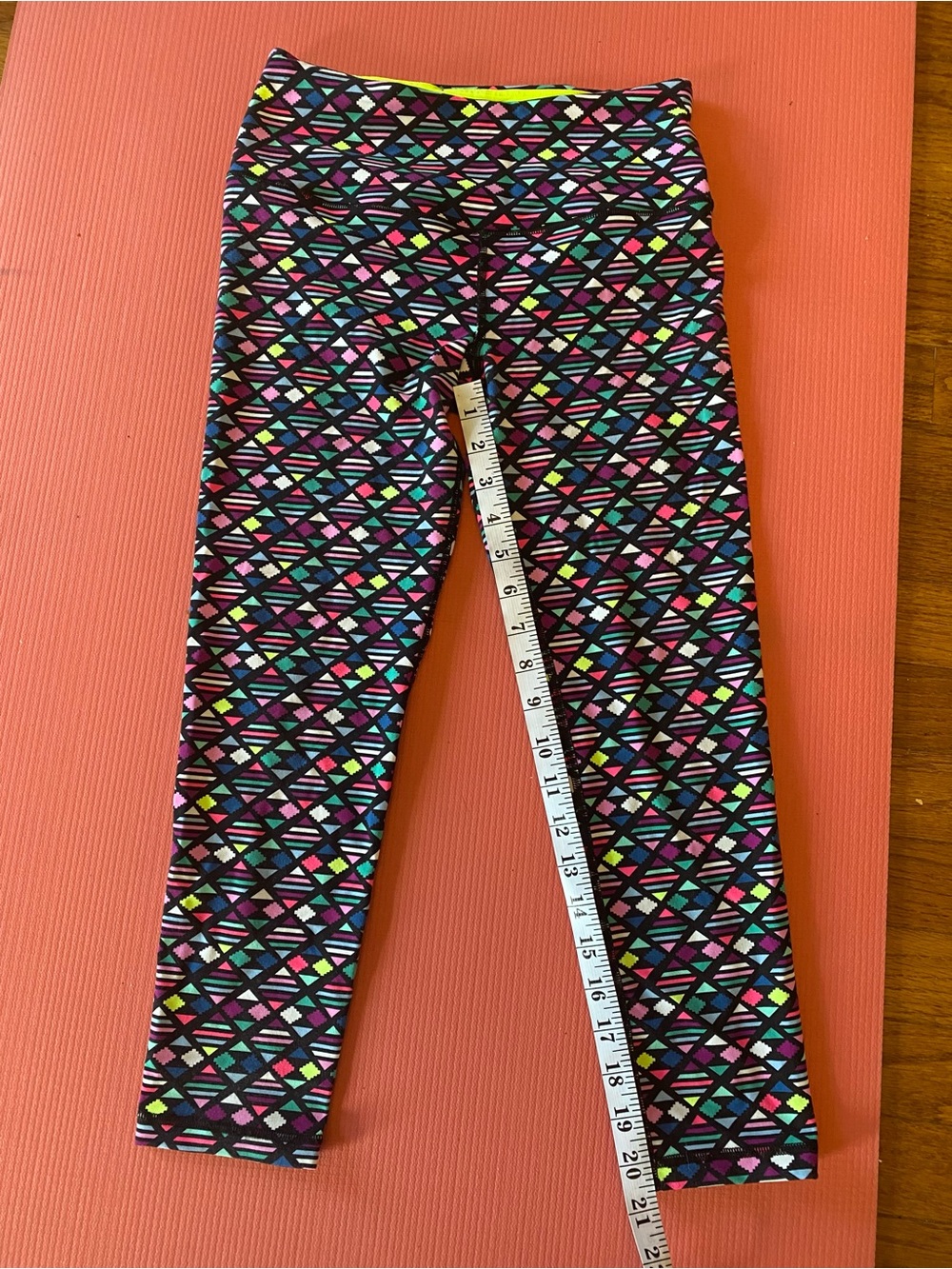 VSX Geometric Print Leggings - Multicolor